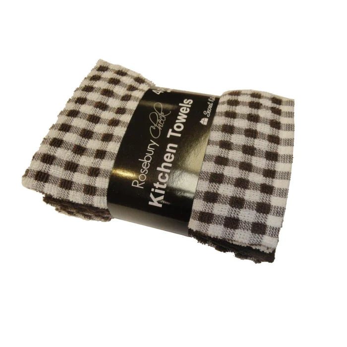 Rosebury Chef Kitchen Towels – 4 Pack