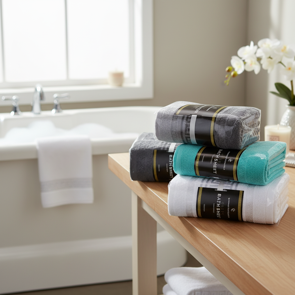 Enhanced Gaveno Cavailia Greek Bath Sheets