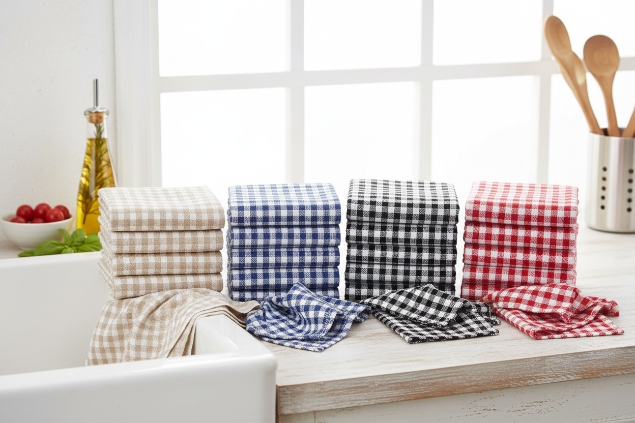 Enhanced Kitchen Tea Towels Set of 10