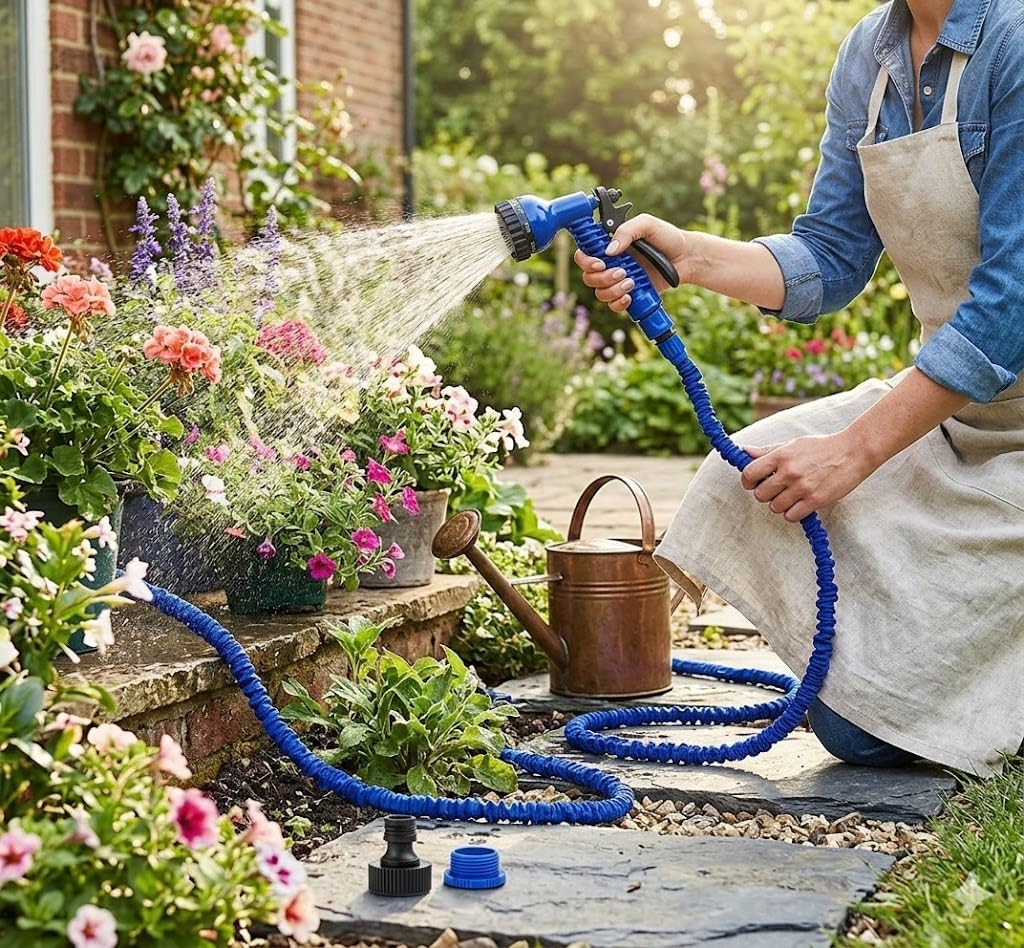 Latham & Hall Expandable Garden Hose Pipe – 50ft